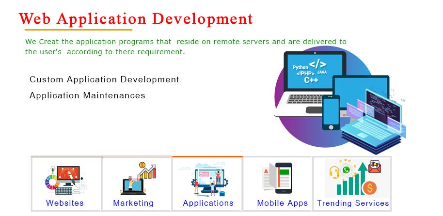 Web Application | Web Development Company In Hyderabad | MK DIGITALMARE